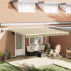  Behúzható napellenző tartalmaz 450 ×350 cm szövet