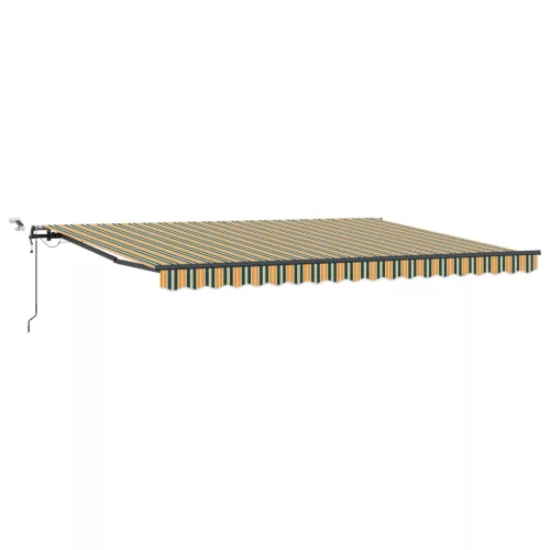  Napernyő Anyag tartalmaz Zöld és sárga 450 × 350 cm Poliészter