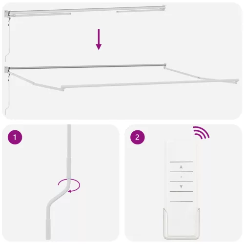  automatikusan behúzható napellenző piros, fehér és fekete 500x300 cm