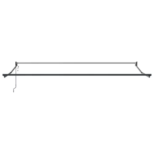  Automatikus Behúzható Napellenző Narancs és Barna 500x300 cm