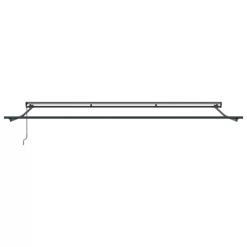  Behúzható napellenző Narancs és Barna 500x300 cm