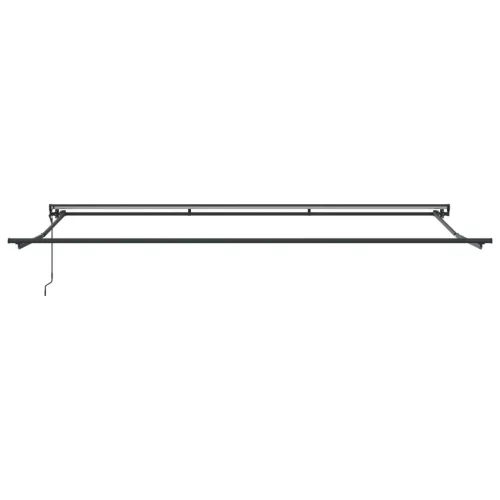  Behúzható napellenző Narancs és Barna 500x300 cm