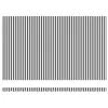  Behúzható napellenző Antracit és Fehér 500 × 300 cm