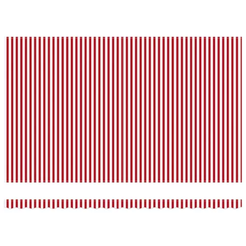  Napernyő Piros és Fehér 500 x 300 x 165 cm Poliészter és fém
