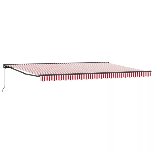  Napernyő keret Piros és Fehér 500 × 300 cm