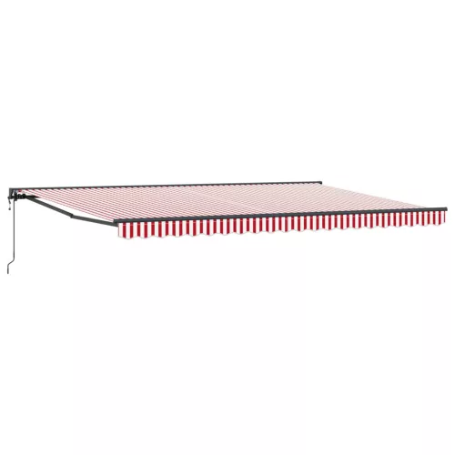  Napernyő keret Piros és Fehér 500 × 300 cm