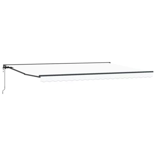 Napernyő keret Fehér 500 × 300 cm Poliészter PU bevonattal