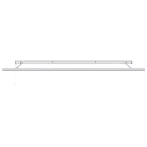  Behúzható napellenző Világosszürke 500 × 300 cm Szövet és Fém