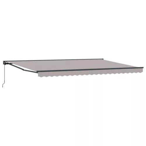 Napernyő keret Világosszürke 500 × 300 cm