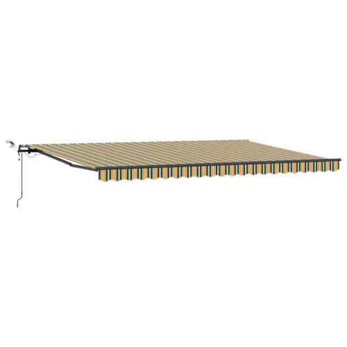  Napernyő Anyag tartalmaz Zöld és sárga 500 × 300 cm Poliészter