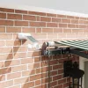 Napernyő Anyag tartalmaz Zöld és Fehér 500 × 300 cm Poliészter