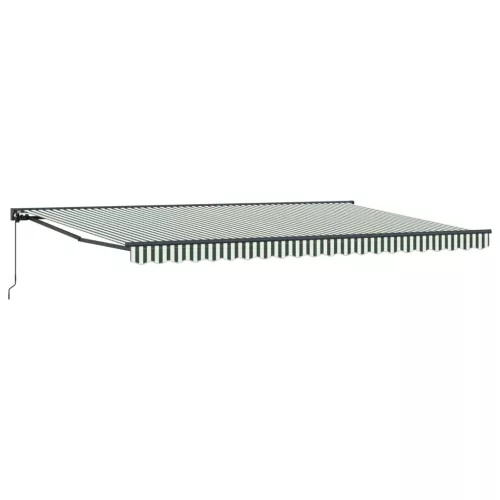  Napernyő keret Zöld és Fehér 500 × 300 cm