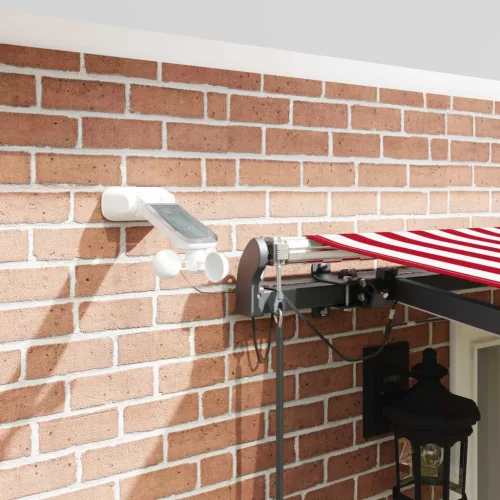  Napernyő Anyag tartalmaz Piros és Fehér 500 × 350 cm Poliészter