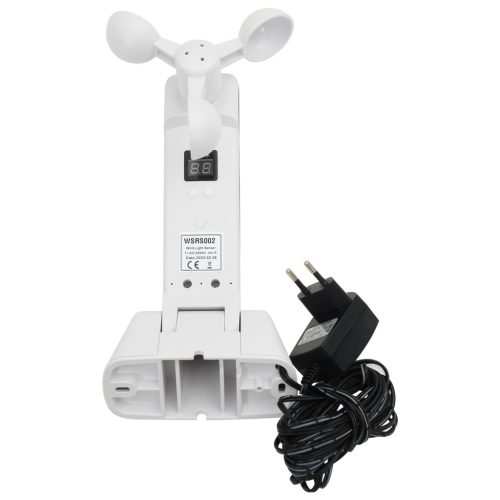  Automatikus Behúzható Napellenző LED-del Fehér 500x350 cm