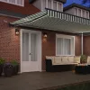  Napernyő Anyag tartalmaz Zöld és Fehér 500 × 350 cm Poliészter