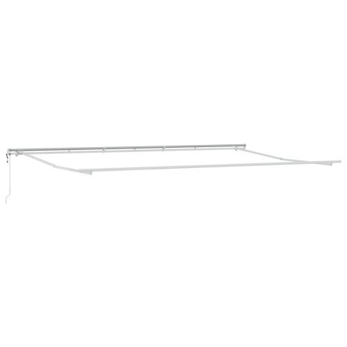  Automatikus Behúzható Napellenző Narancs és Barna 600x300 cm