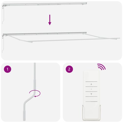  Automatikus Behúzható Napellenző Narancs és Barna 600x300 cm