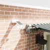  Napernyő Anyag tartalmaz Zöld és Fehér 600 × 300 cm Poliészter