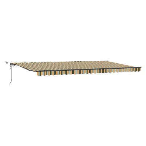  Napernyő Anyag tartalmaz Zöld és sárga 600 × 350 cm Poliészter