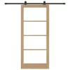  Csúszó ajtó ORKDAL Természetes és fekete 93 x 211 cm