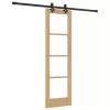  Csúszó ajtó ORKDAL Természetes és fekete 61 x 198,5 cm