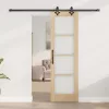  Csúszó ajtó ORKDAL Természetes és fekete 61 x 198,5 cm