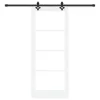  Csúszó ajtó ORKDAL Fehér és fekete 83 x 202 cm