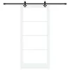  Csúszó ajtó ORKDAL Fehér és fekete 93 x 202 cm