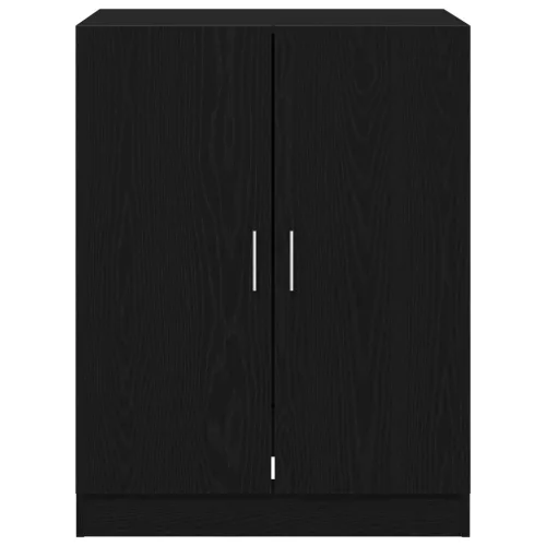  mosógép szekrények 2 db Fekete tölgy 70.5x71.5x181.5 cm szerelt fából