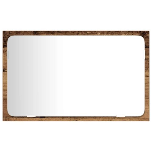  Fürdőszoba bútor szett Falra szerelhető tárolóval Faanyag