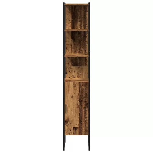  Fürdőszoba bútor szett 4 pcs Barna 33 x 33 x 185.5 cm Faanyag
