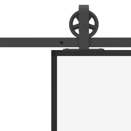  tolóajtó vasalatokkal 102x205 cm ESG üveg&alumínium