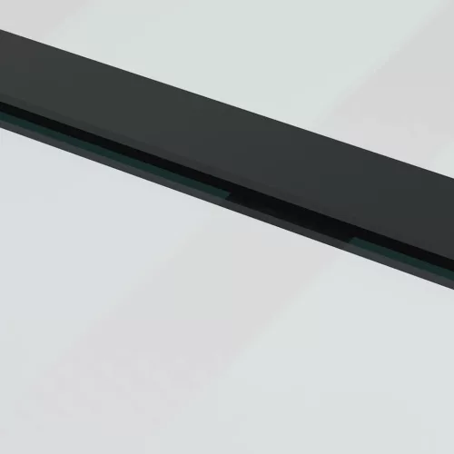  tolóajtó vasalatokkal 102x205 cm ESG üveg&alumínium