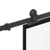  ESG üveg-alumínium tolóajtó fémszerelvény-szettel 102,5x205 cm