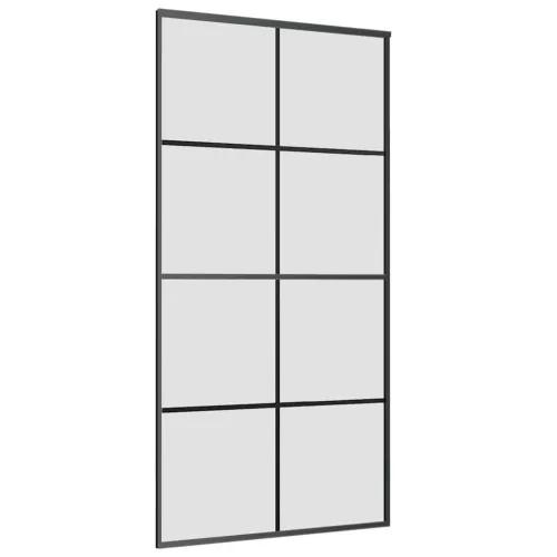  ESG üveg-alumínium tolóajtó fémszerelvény-szettel 102,5x205 cm