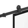  ESG üveg-alumínium tolóajtó fémszerelvény-szettel 102,5x205 cm