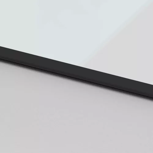  tolóajtó vasalatokkal 102,5x205 cm edzett üveg&Alumínium