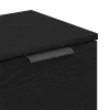  Széf 2 pcs Fekete tölgy 60 x 30 x 70 cm Faanyag