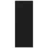  Szekrények, 2 db, Fekete Tölgy, 69,5x34x180 cm, Mérnöki Fa