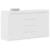  Fehér Oldalszekrény Fehér Fa 120 x 36 x 69 cm Tárolás