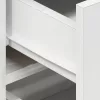  Fehér Oldalszekrény Fehér Fa 120 x 36 x 69 cm Tárolás