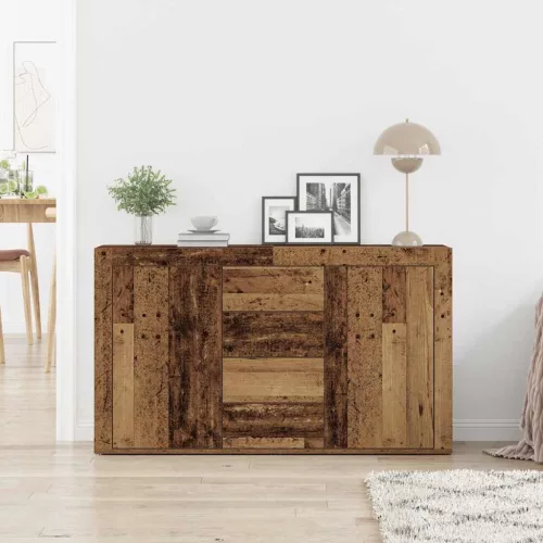  Széf fiókkal Öreg fa 120 x 36 x 69 cm Faanyag
