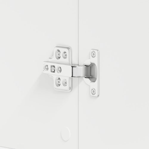  Cipőszekrény Fehér 80x39x180 cm Műanyag