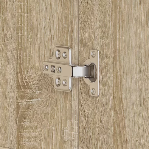  Cipőtartó Sonoma tölgy 80x39x180 cm Szerelt Fa