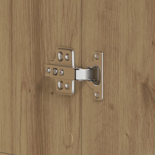  Cipőszekrény Tölgy 80x39x180 cm Mérnök által tervezett fa