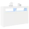  Fehér Oldalszekrény Fehér Mérnöki fa 116 x 30 x 75 cm Modern