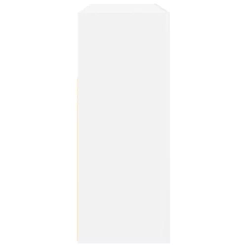  Fehér Oldalszekrény Fehér Mérnöki fa 116 x 30 x 75 cm Modern