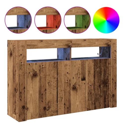  Tálaló Régi fa Mérnöki fa 116 x 30 x 75 cm Tálaló