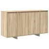  tölgy oldalszekrény Sonoma tölgy Mérnöki fa 135 x 41 x 75 cm