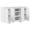  Fehér Oldalszekrény Fehér Mérnöki Fa 120 x 41 x 75 cm